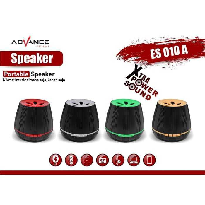 Advance Speaker Bluetooth Portabel ES010A [Hijau]
