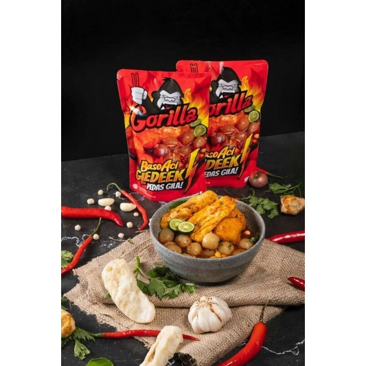 

Gorilla Baso Aci Gledeek 200Gr