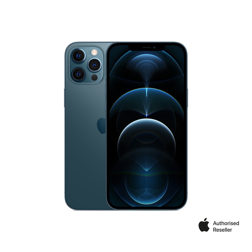 Apple iPhone 12 Pro Max 256GB, Pacific Blue | Shopee Indonesia