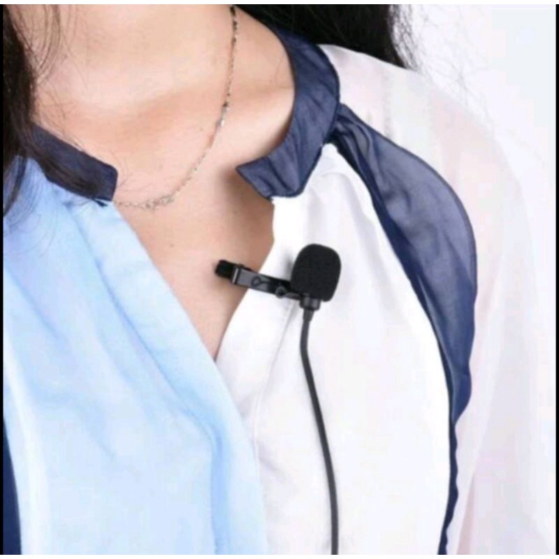 MIC CLIP ON SPLITTER MIC YOUTUBE VLOG MICROPHONE MINI CLIP