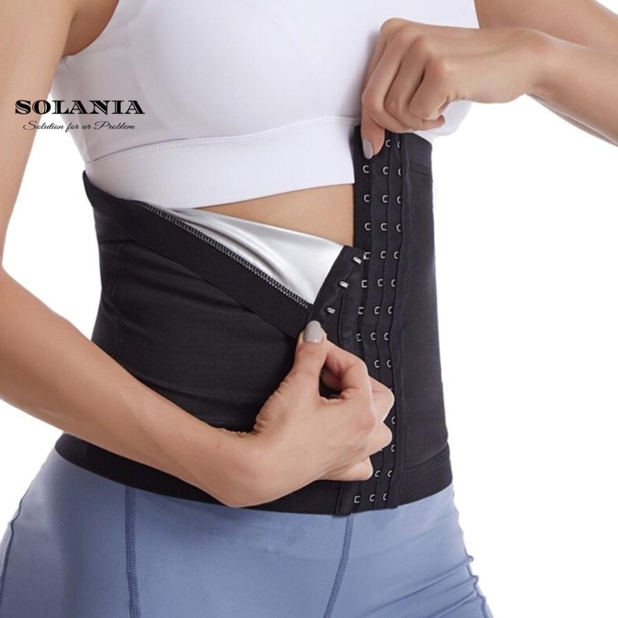 [ SILVER] WAIST CINCHER SOLANIA PEMBAKAR LEMAK