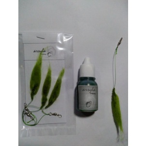 ✨Trend✔️ Paket umpan lumut tiruan spesial ikan nila mujair paket umpan lumut tiruan paket umpan lumu