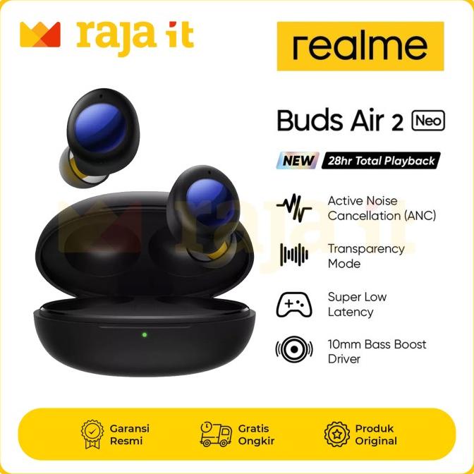@=@=@=@=] REALME TWS Buds Air 2 Neo Wireless Earphone Earbuds