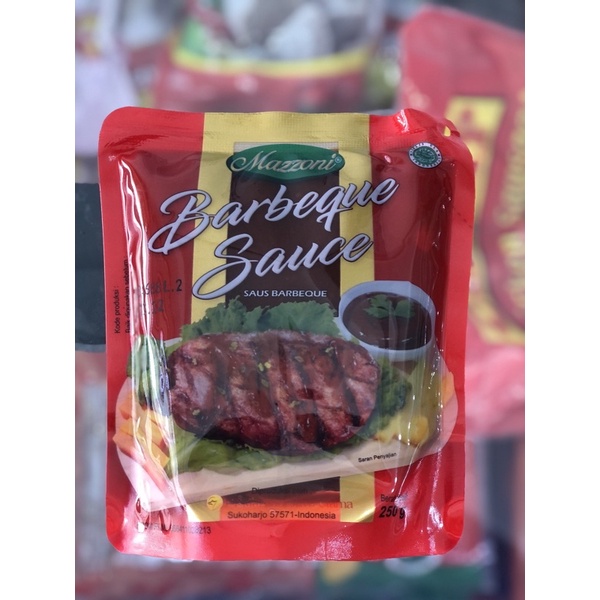 

Mazzoni Barbeque Sauce / Saus Barbeque 250gr