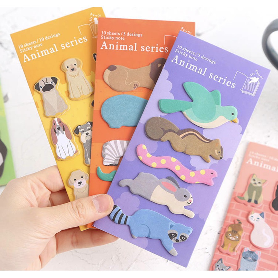 

Stick Note Animal Series - 10 Ekor Penguin