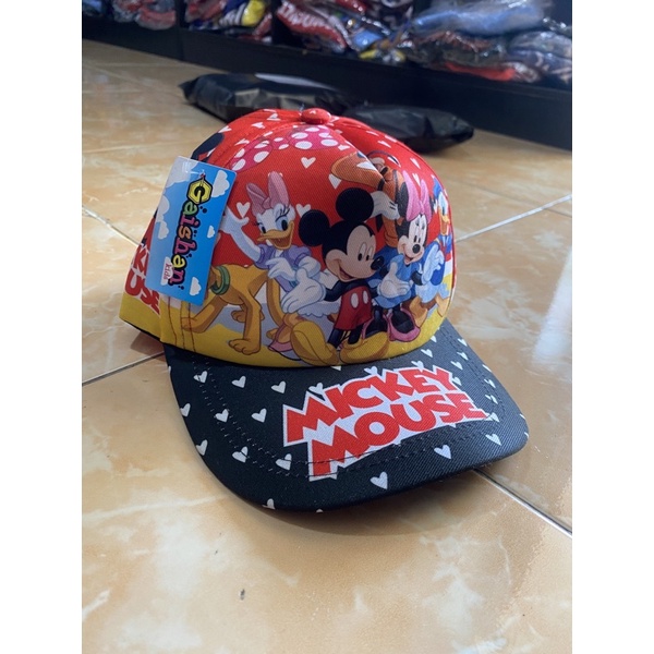 topi anak micky mouse kids