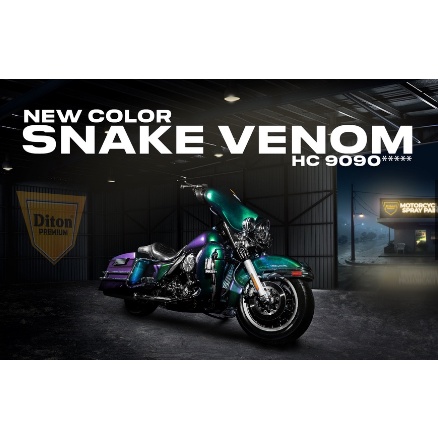 DITON PREMIUM Harley - SNAKE VENOM HC 9090*****