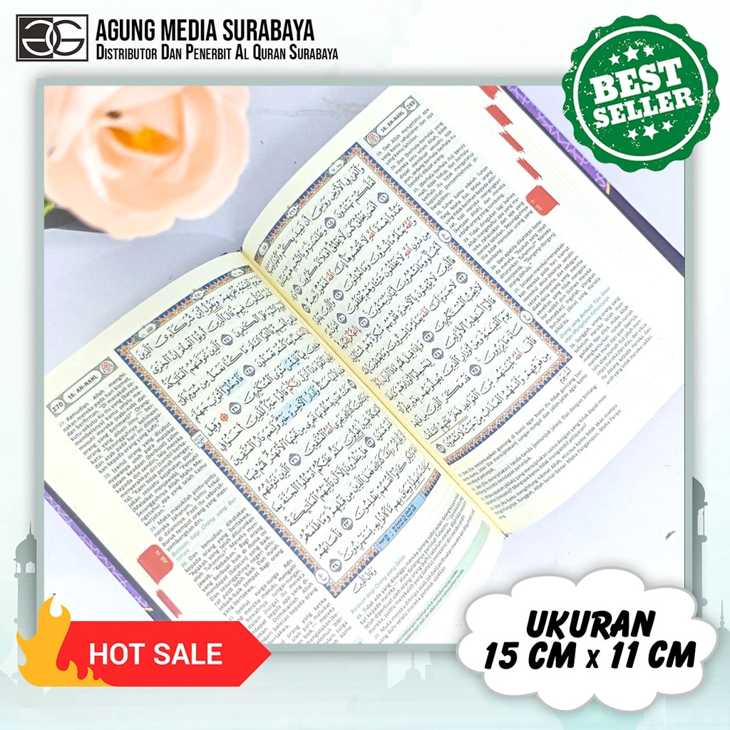 Jual Quran Mushaf As Shahib A Quran Terjemah Alquran Juz Kecil Quran A Quran Kecil