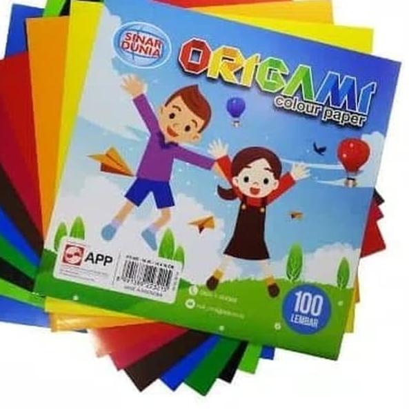 

Terkini!! Kertas Lipat Origami Sinar Dunia SIDU 16 x 16 100 Lembar Kertas Origami Sidu besar bestseller