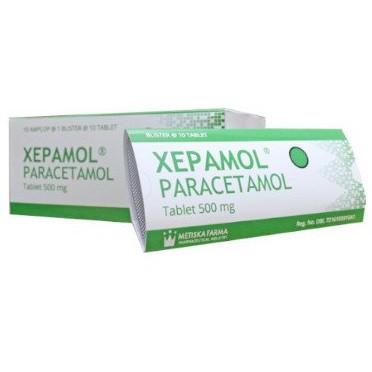 Xepamol tablet paracetamol 500 mg