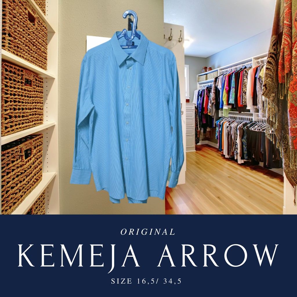 Kemeja pria baju pria Arrow original prelove