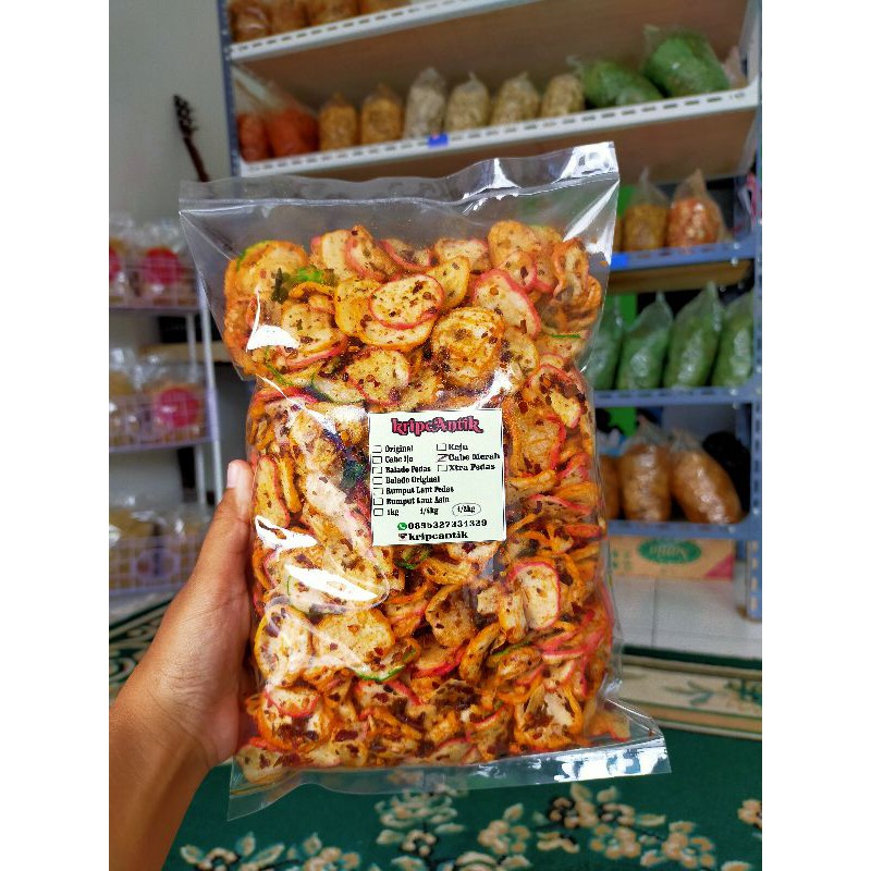 

SEBRING/KRUPUK SEBLAK/KRUPUK SETAN/500g