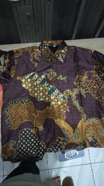 Kemeja Batik Semi Sutra Silky Premium Puring Istimewa