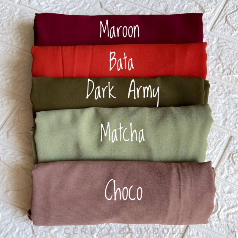 JILBAB LESTY PASHMINA + INNER CERUTY BABYDOLL