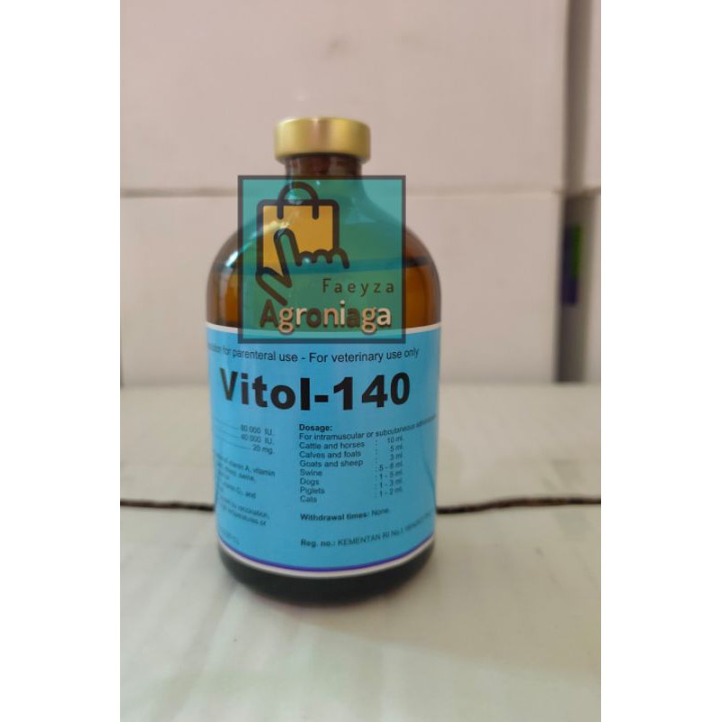 Vitol 140. 100 ml Vitamin AD3E