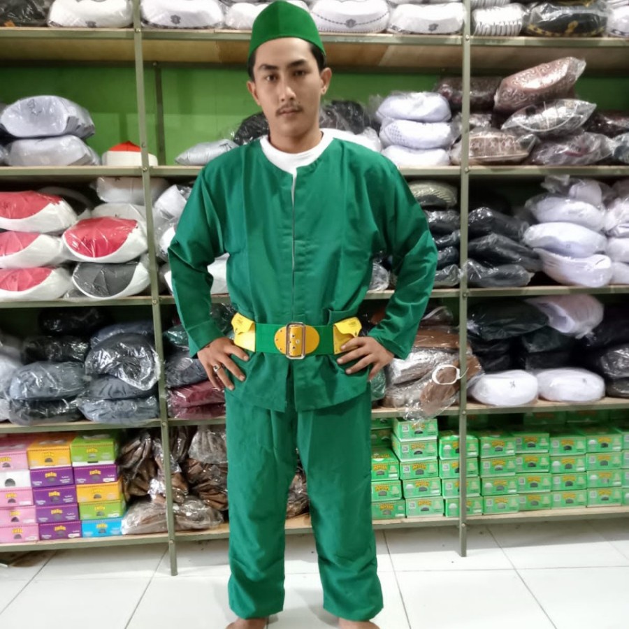 SETELAN BAJU PANGSI DEWASA I BAJU SILAT BETAWI HANYA SETELAN BAJU SAJA