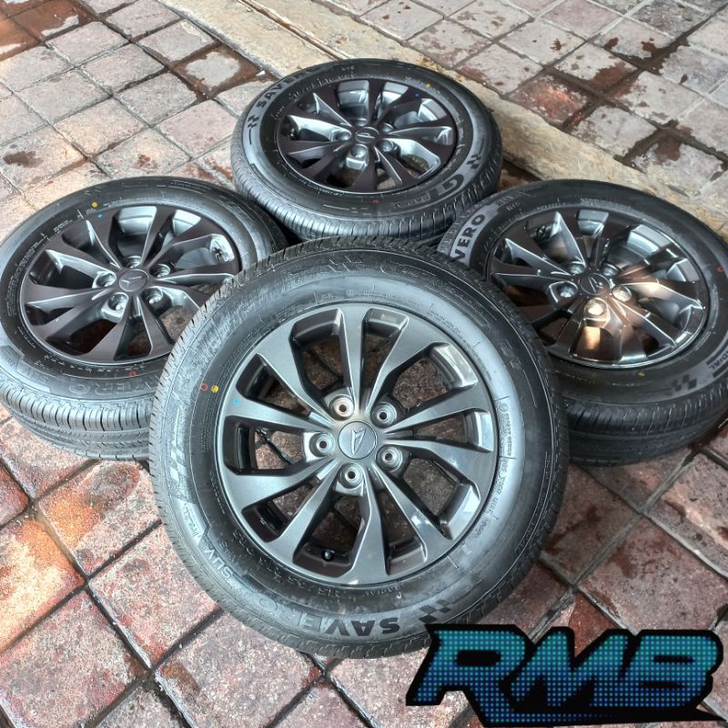 VELG MOBIL BEKAS OEM DAIHATSU TERIOS RING 16 + BAN GT RADIAL 215/65 R16