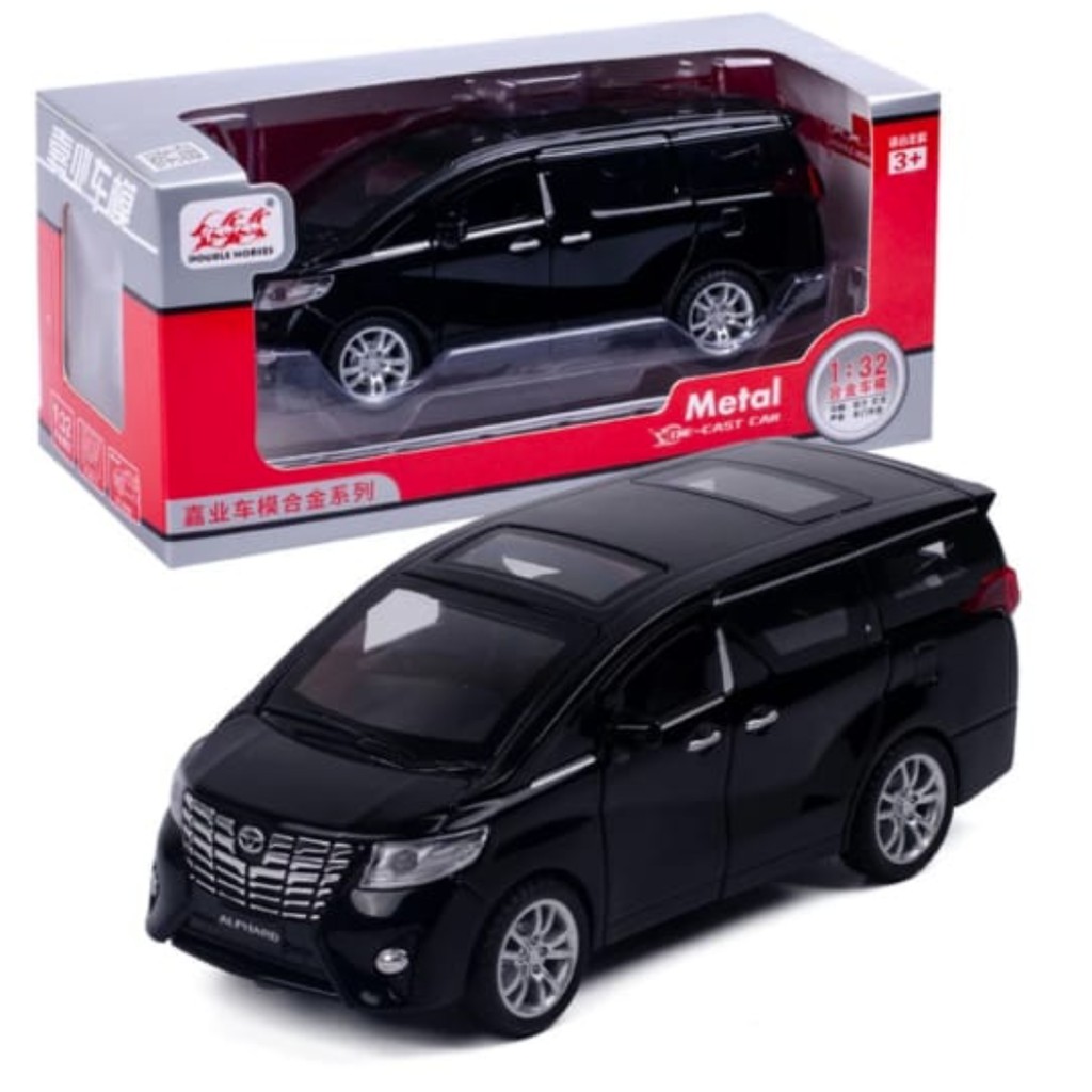 Diecast miniatur mobil Toyota Alphard Metal Collection scale 1:32