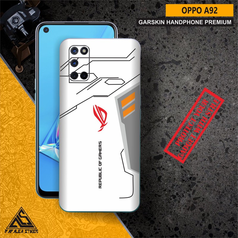 GARSKIN HANDPHONE OPPO A92 WHITE ROG