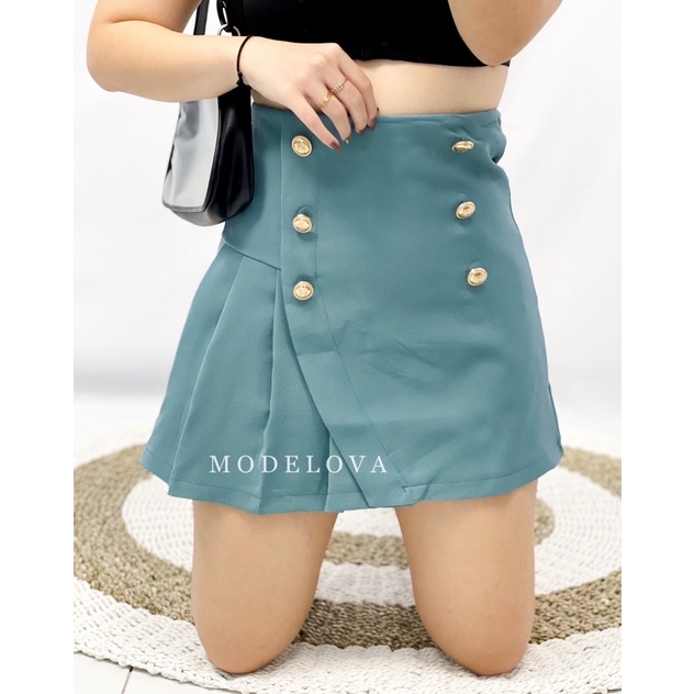 MDLV ~ 5500# Anadela Skirt Rok Celana Premium Korea Look Fashion import