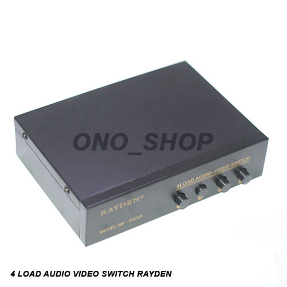 Dijual Load Audio Video Selector Rayden S42VA Limited