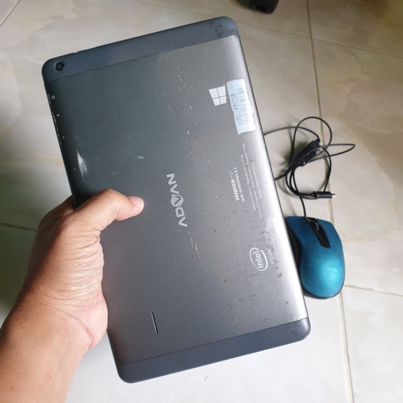 Advan Vanbook W100 Komputer Tablet Advan Vandroid normal siap pakai