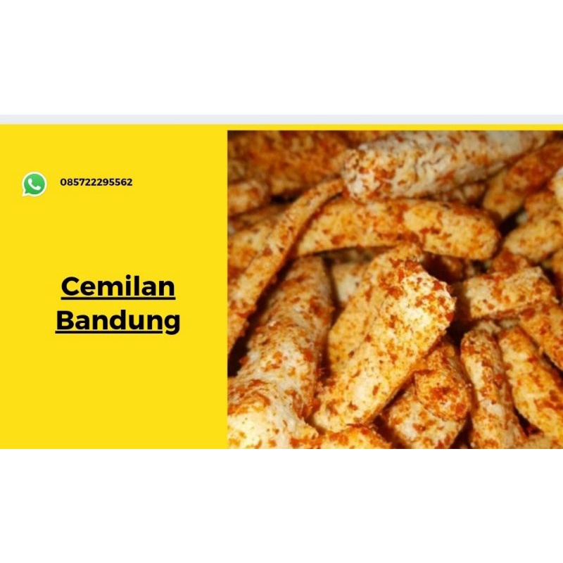

cemilan khas bandung Basreng enak gurih