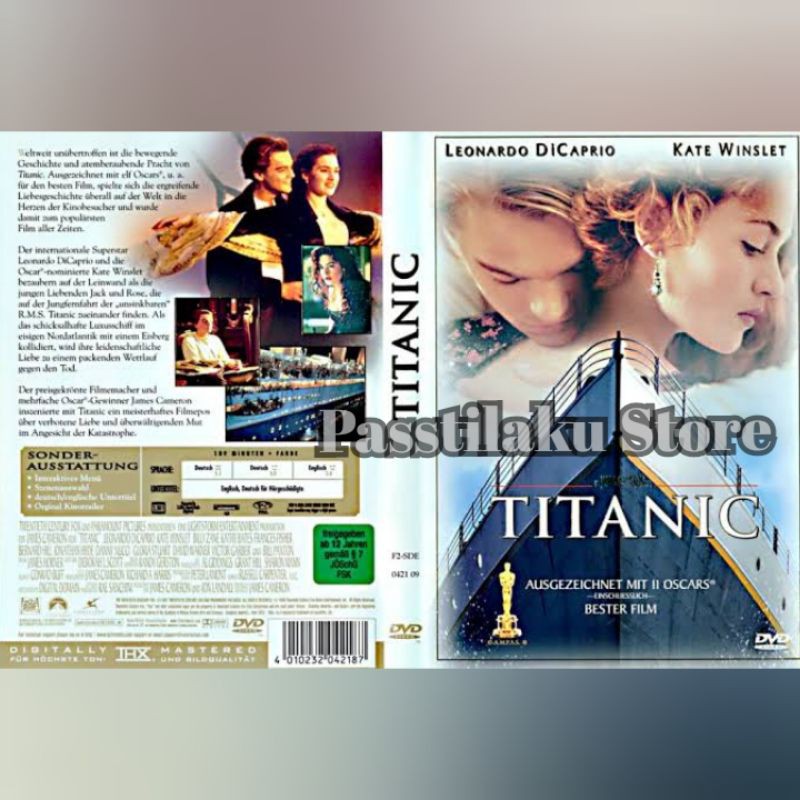 Kaset Film TITANIC - 1998 - HD