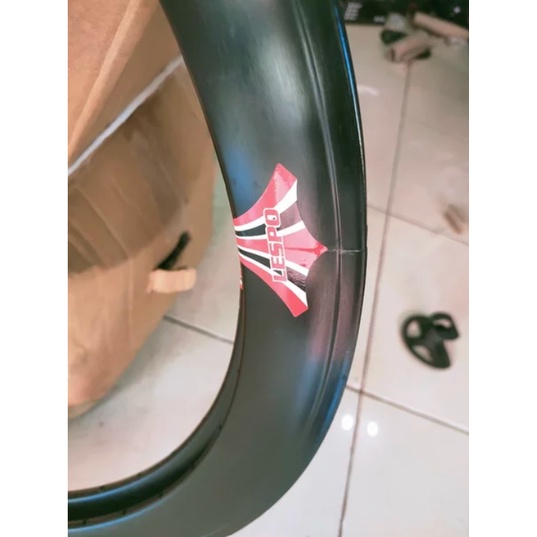 Velg Sepeda Fixie Balap Road Bike Rims 700 Rim Lespo by Etro 36H Double Wall 4 cm Lubang 36 Hold