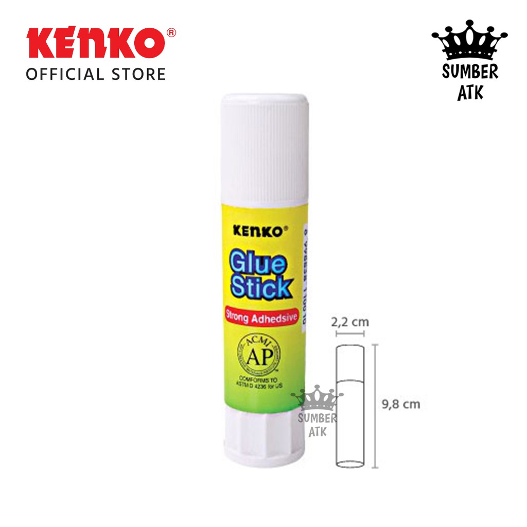 LEM Kertas GLUE STICK KENKO 15 Gram Sedang GLUE STICK 