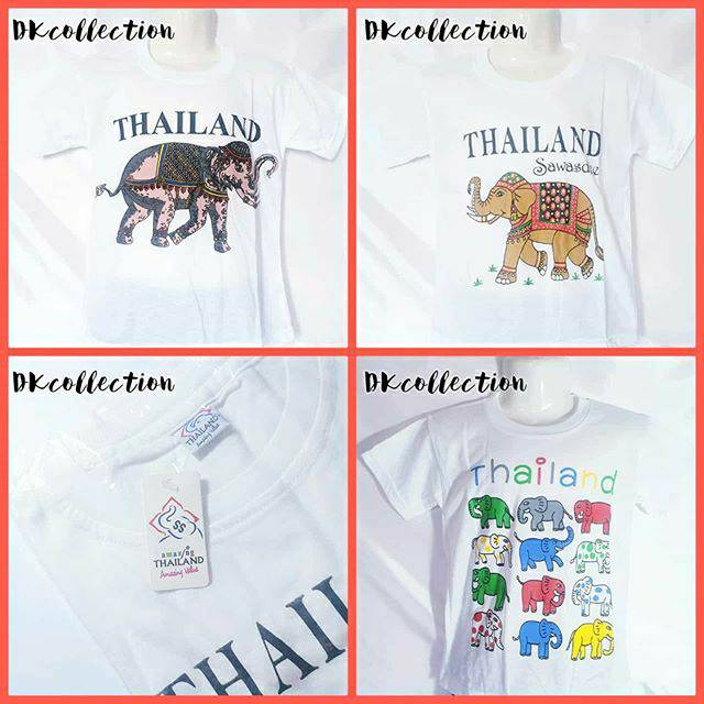 Kaos anak THAILAND SOUVENIR baju anak thailand