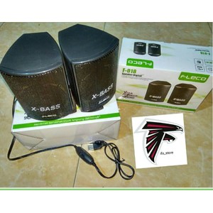 Speaker Fleco F018 / Speaker Komputer F018 / Speaker Aktif