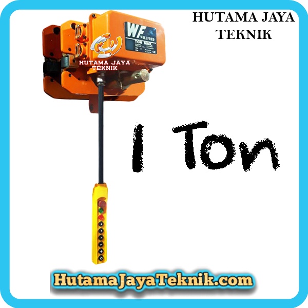 Electric Trolley Troli Elektrik Untuk Electric Chain Hoist Derek Kerekan Takel Rantai Elektrik [Hook