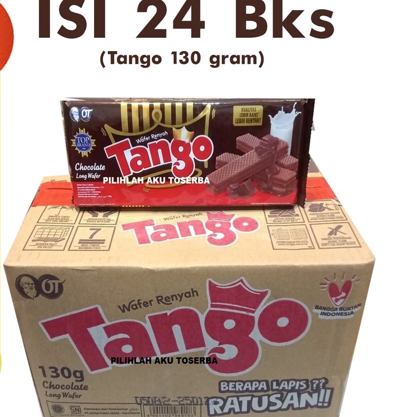 [PALING MURAH] Tango 1 dus (tango 130 gram x 24 Bungkus)