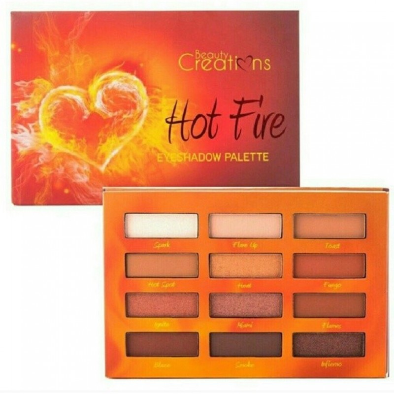 

BEAUTY CREATIONS HOT FIRE Eyeshadow Palette palette