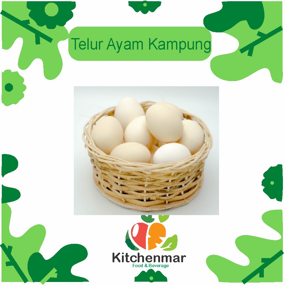 

Telur Ayam Kampung - Per 1 PCS