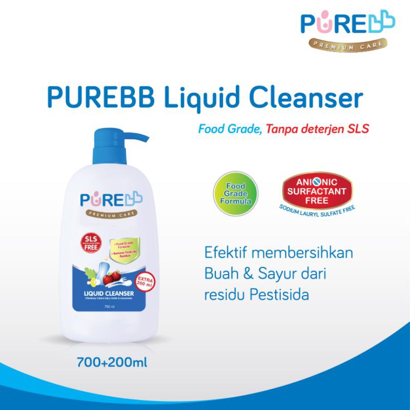 Pure BB Premium Care Liquid Cleanser isi 700 ml