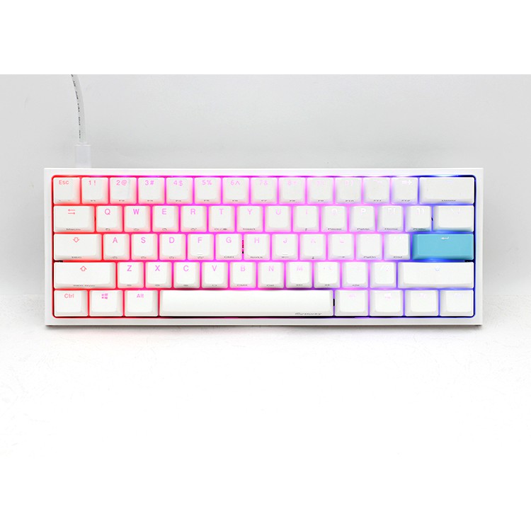 Ducky One 2 Mini RGB Black White - 60% Mechanical Gaming Keyboard