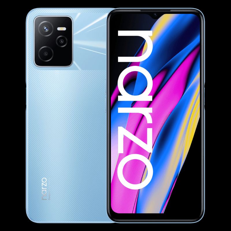 HP Terbaru Realme Narzo 50A Prime 4/128 Ram 4GB Rom internal 128GB - New Original Garansi Resmi - Layar FHD+ 50MP Fast Charging Handphone Smartphone - Warna Baru Flash Black Blue Hitam Biru - 50 A 4/64 4 64 128 GB 64GB 128GB - Promo Murah-Flash Blue