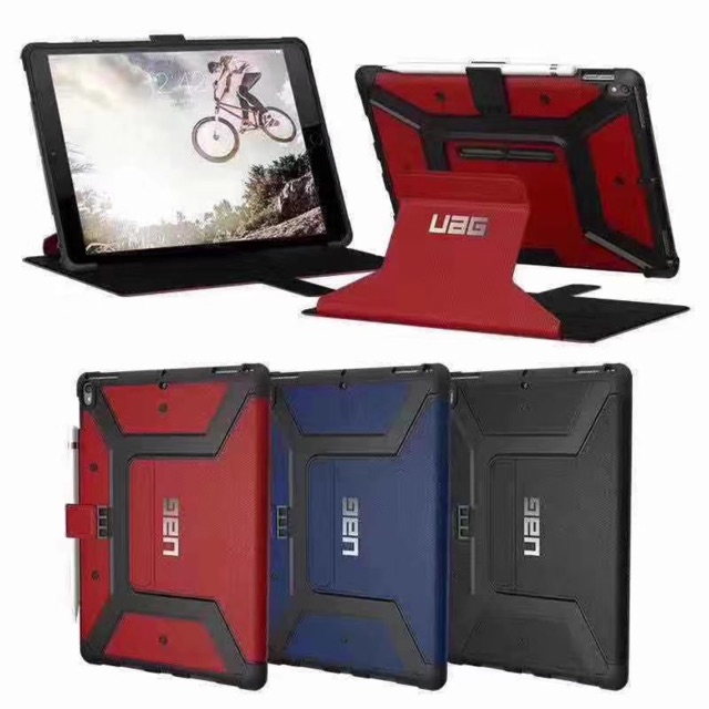 Case iPad Mini 2/3/4/5  UAG Metropolis Bookcover Flip Cover Standing Rainbow