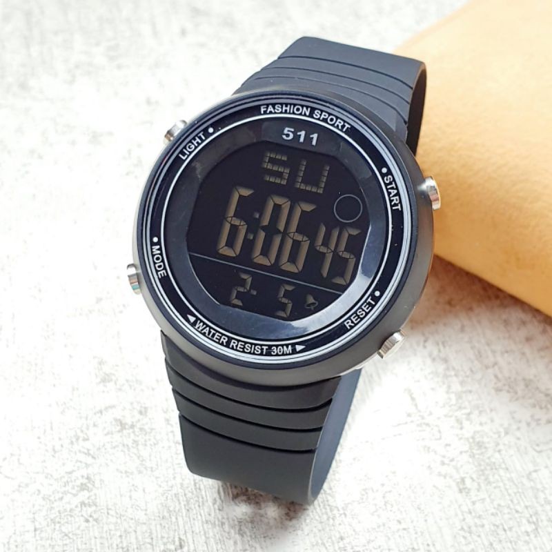 Jam Tangan Pria Elegant Strap Rubber Sporty Digital Anti Air BW-30 Tactical