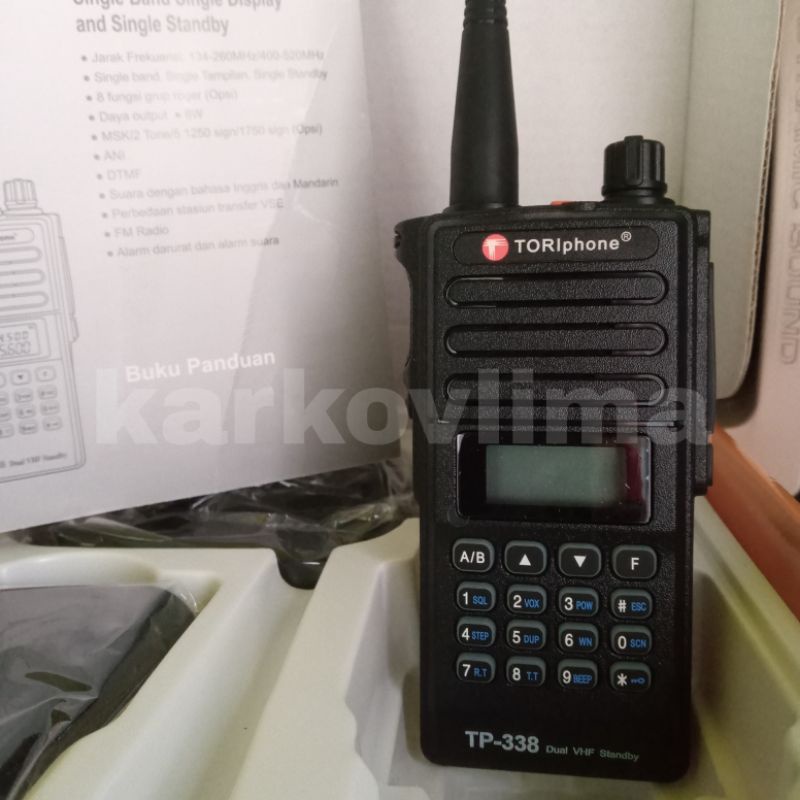 HT TORIPHONE TP-338 SINGLE BAND VHF