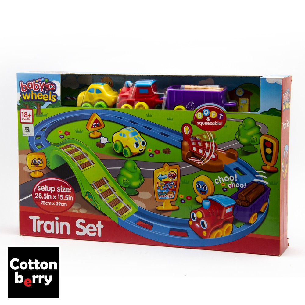 baby wheels train set