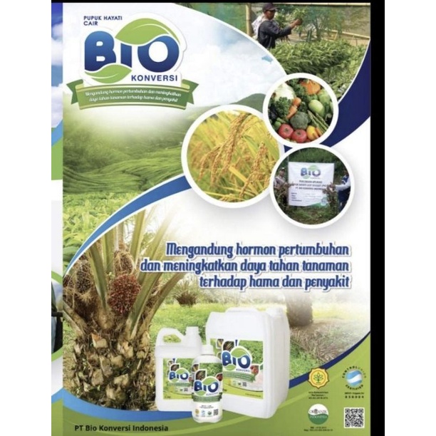 [FREE ONGKIR] BIO KONVERSI PUPUK HAYATI CAIR / PUPUK ORGANIK CAIR