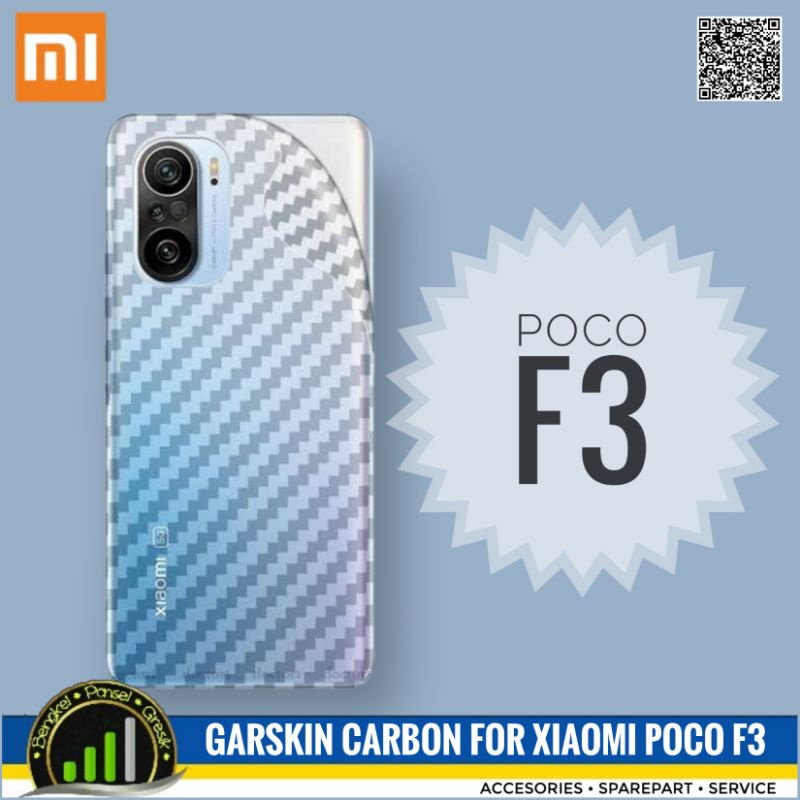 Garskin Carbon for Xiaomi Poco F3