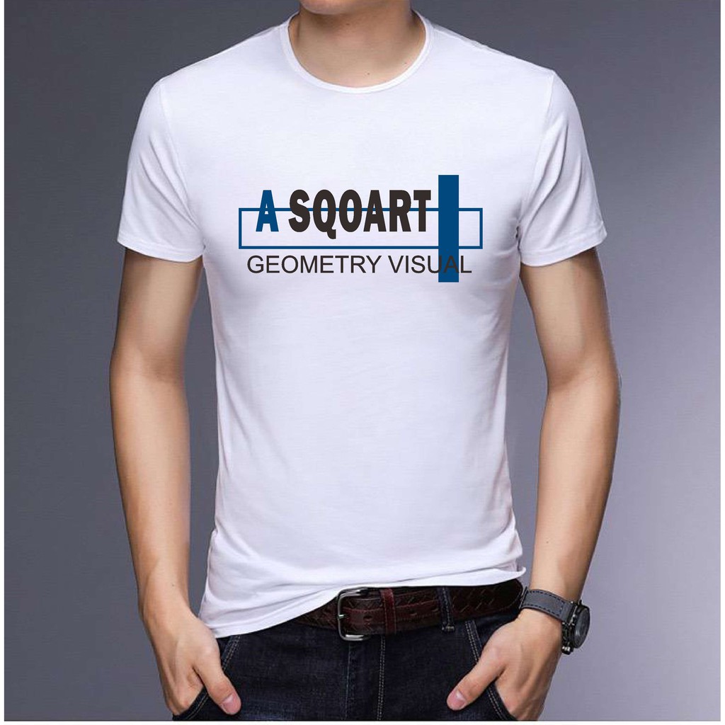 BS/COD/BAJU KAOS TANGAN PENDEK ASQOART PRIA REALPICTURE
