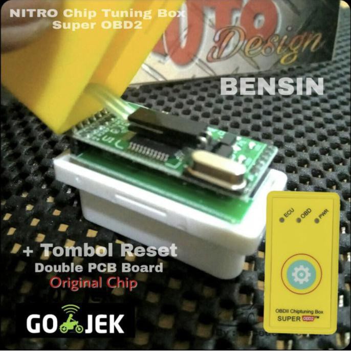 Super Nitro Obd2 Chip Tuning - Bensin - Original 100% - Nitro Bensin