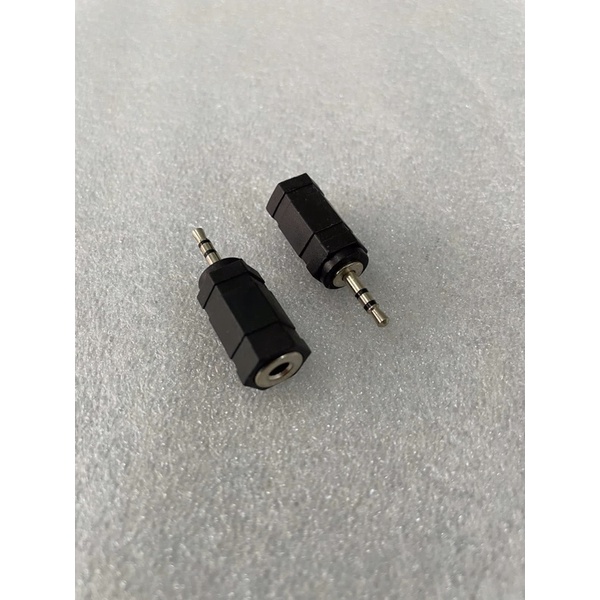 CONVERTER AUDIO 3.5MM AUX TO 2.5MM STEREO PVC - JACK COVER Mini KE Super mini