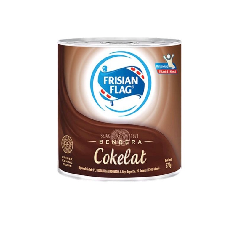 

susu frisian flag coklat 370g