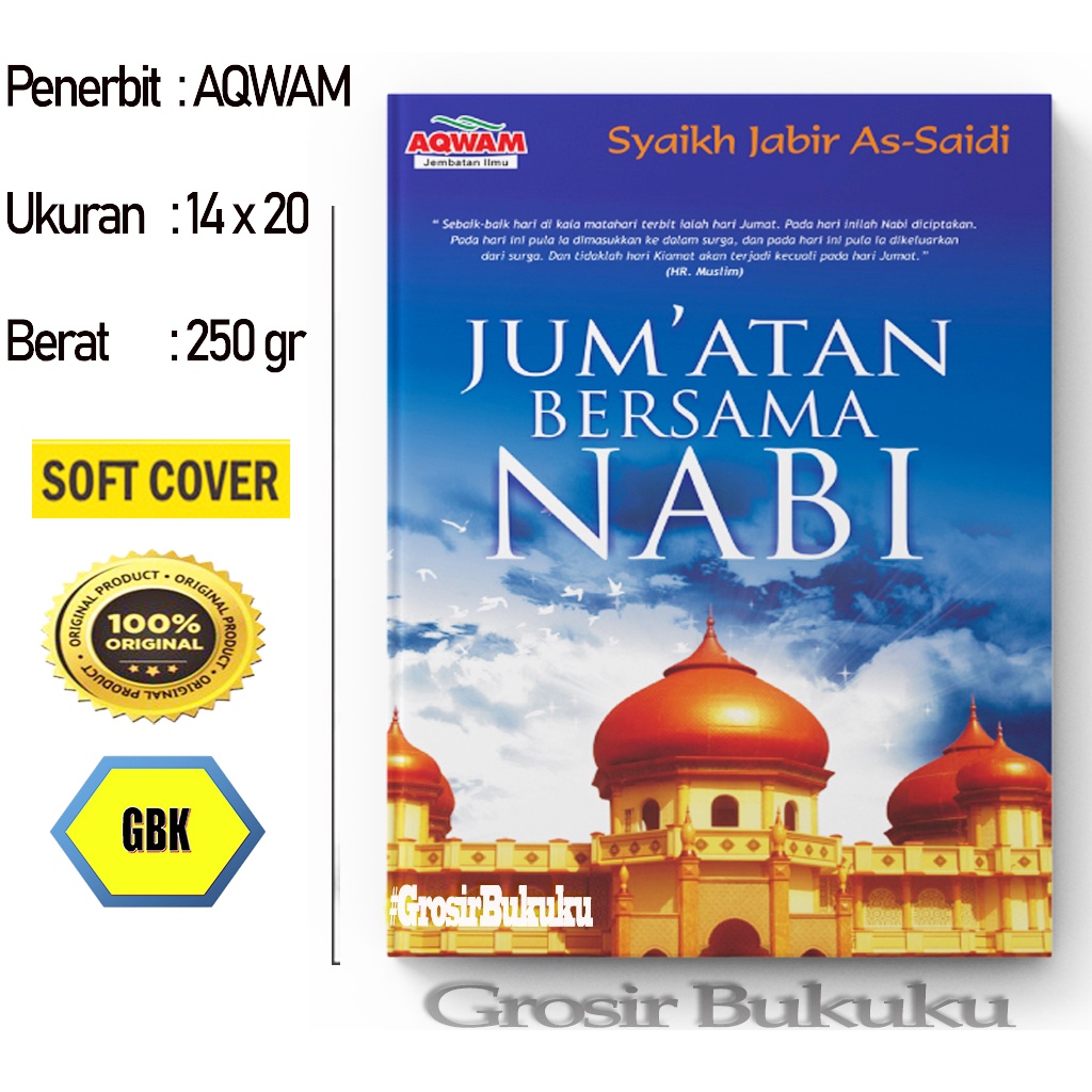 Buku Jumatan Bersama Nabi – AQWAM